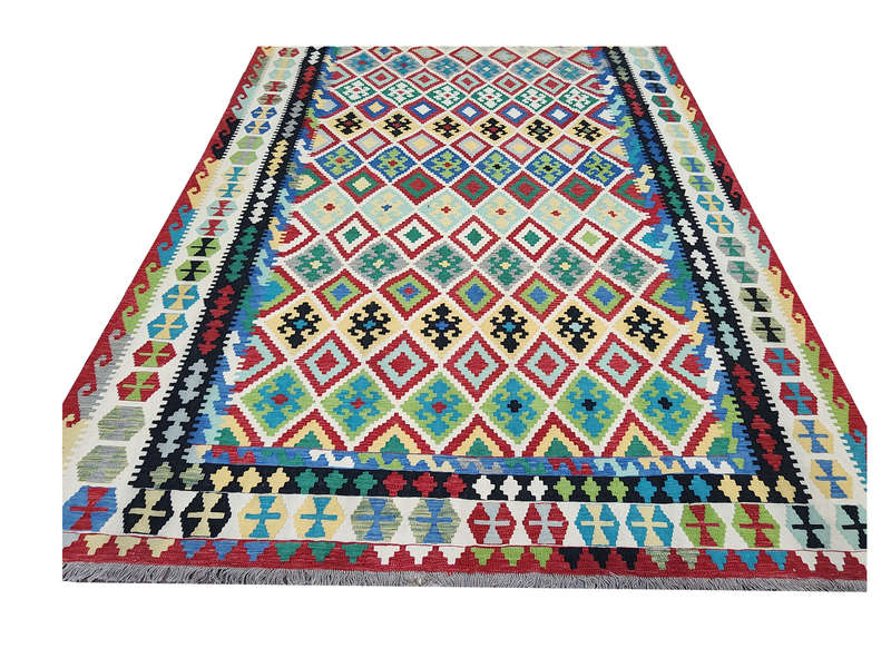 Fine Afghan Choubi kilim 348x252cm