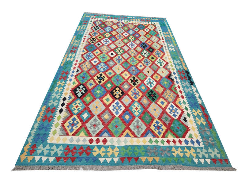 Fine Afghan choubi kilim 345 x 250 CM