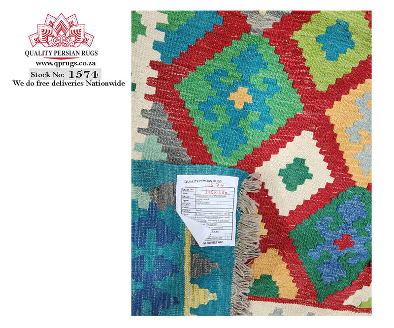 Fine Afghan choubi kilim 345 x 250 CM