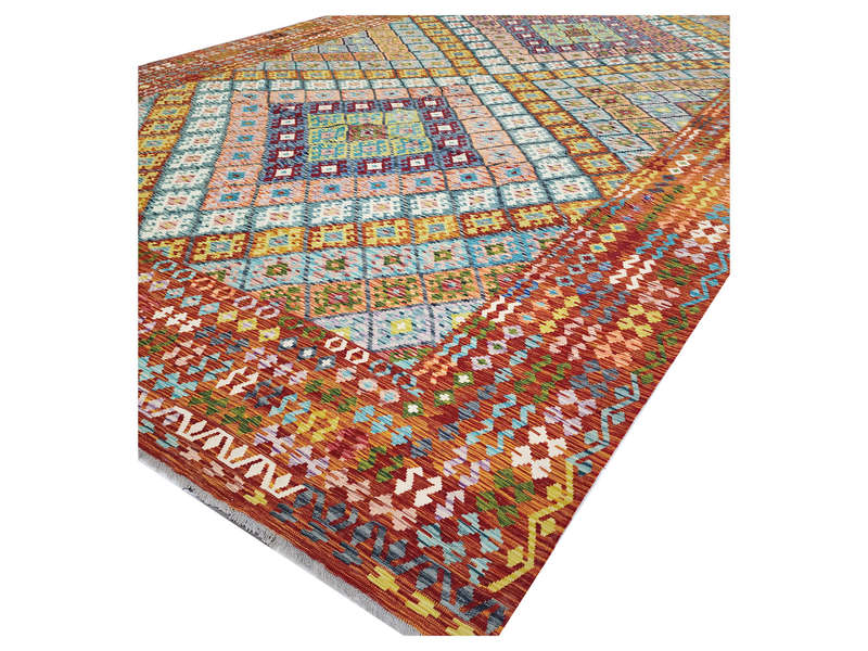 Fine Afghan choubi kilim 674 x 423 CM