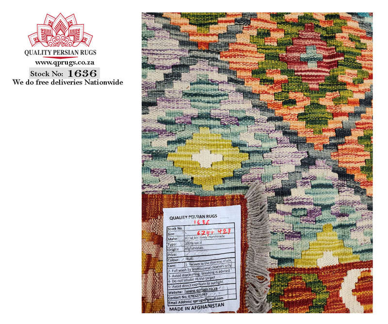 Fine Afghan choubi kilim 674 x 423 CM