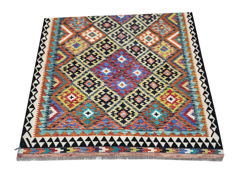Stunning Afghan choubi kilim 255 x 174 CM