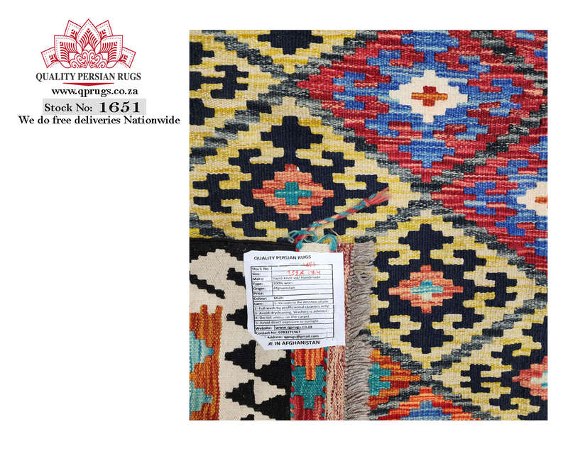 Stunning Afghan choubi kilim 255 x 174 CM