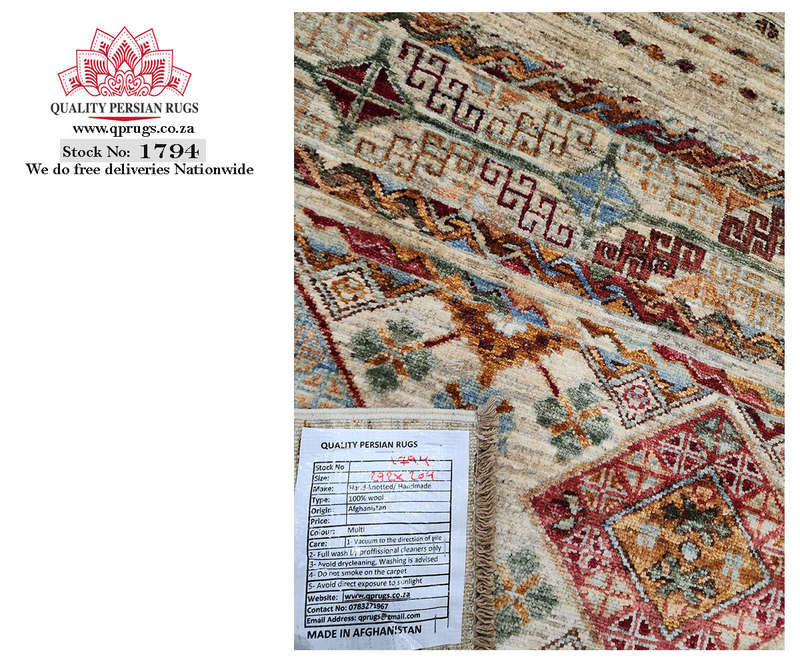 Fine Afghan Ariana Carpet 292x204CM