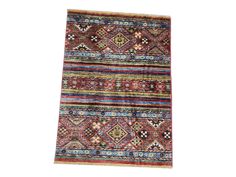 Beautiful Afghan Ariana Carpet 117x83 cm