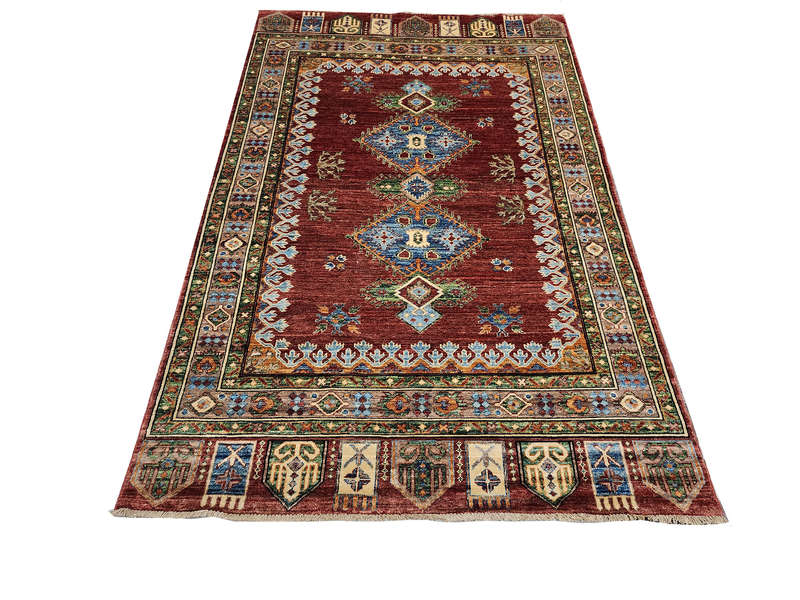 Gorgeous Afghan Ariana Carpet 215x143CM