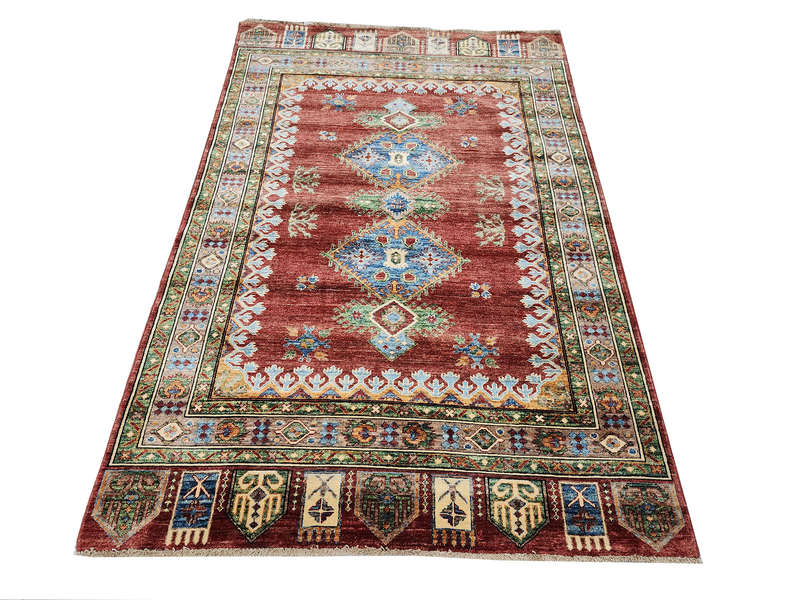 Gorgeous Afghan Ariana Carpet 215x143CM