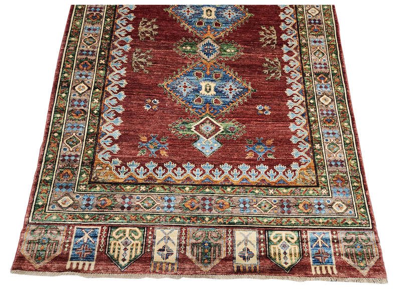 Gorgeous Afghan Ariana Carpet 215x143CM