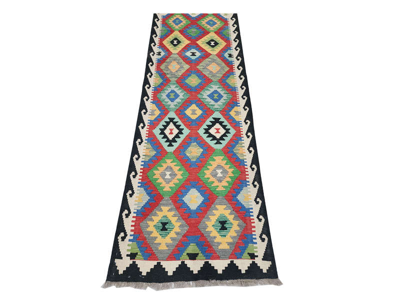Stunning Afghan Maimana kilim Runner 493x 80CM