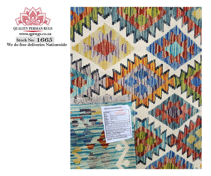Fine Afghan Choubi Kilim 590 x 405 cm