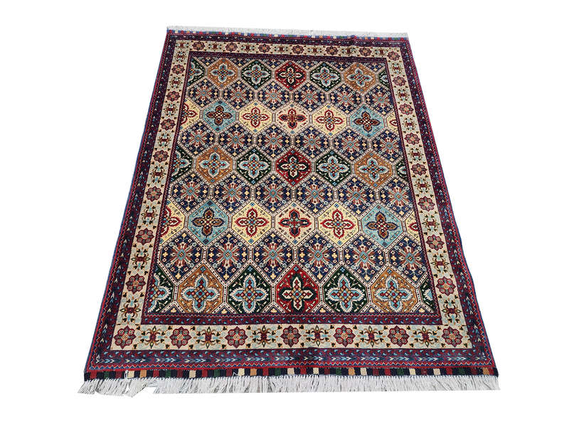 Beautiful Afghan Ariana Carpet 187 x 145 cm