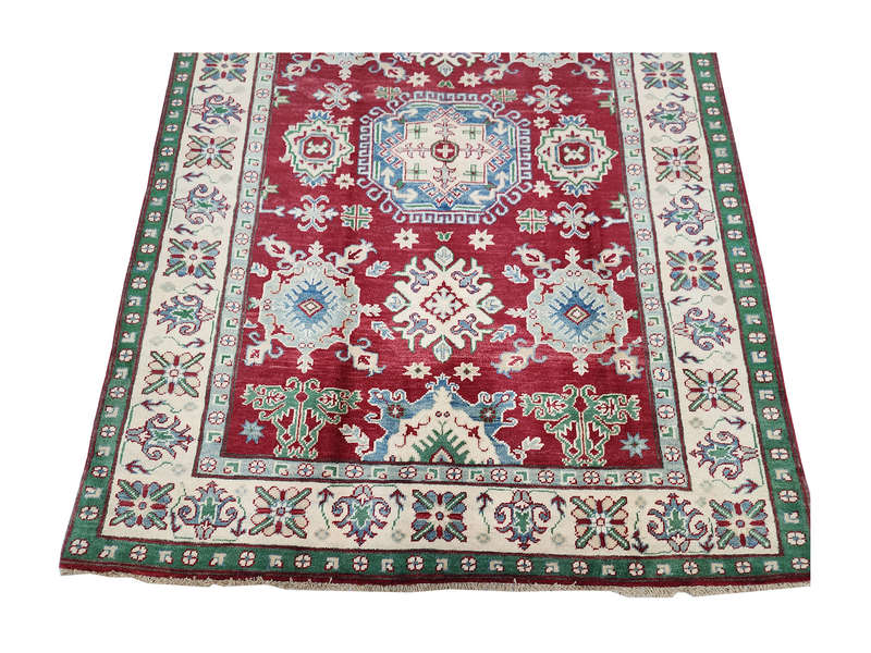 Gorgeous Afghan Handmade Kazaq Carpet 196 x 154 CM