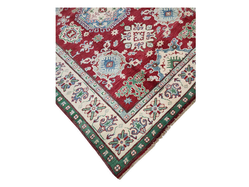 Gorgeous Afghan Handmade Kazaq Carpet 196 x 154 CM