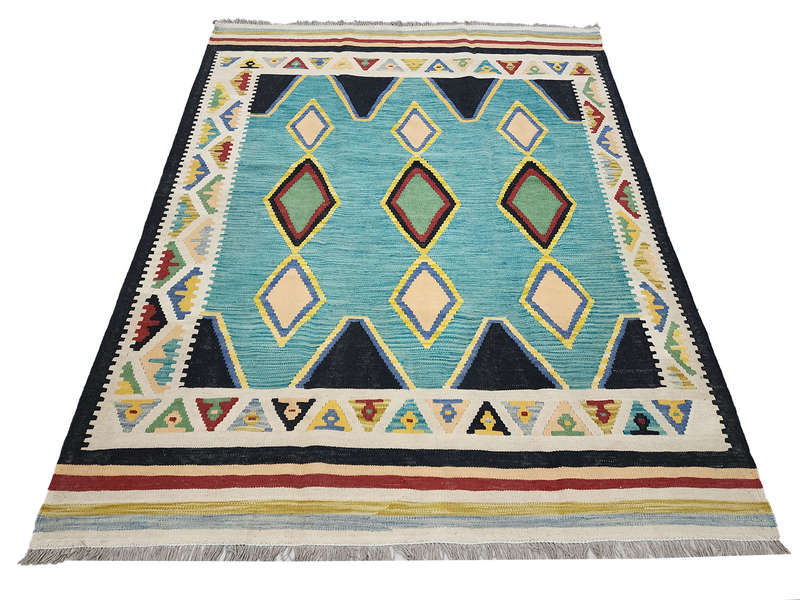 Stunning Afghan Choubi Kilim 192 x 149 CM