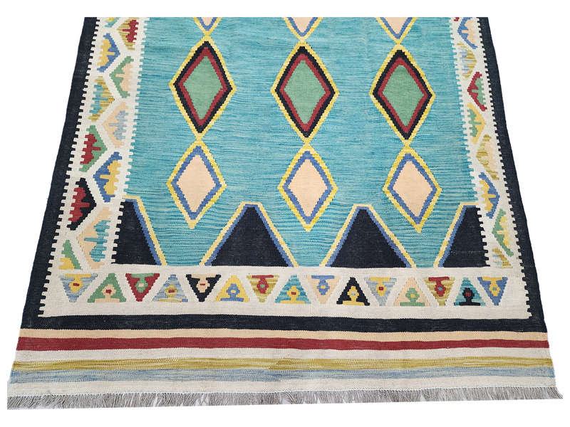 Stunning Afghan Choubi Kilim 192 x 149 CM