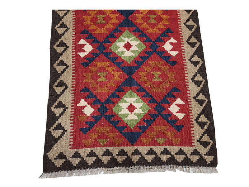 Gorgeous Afghan Maimana kilim 196 x 102 CM