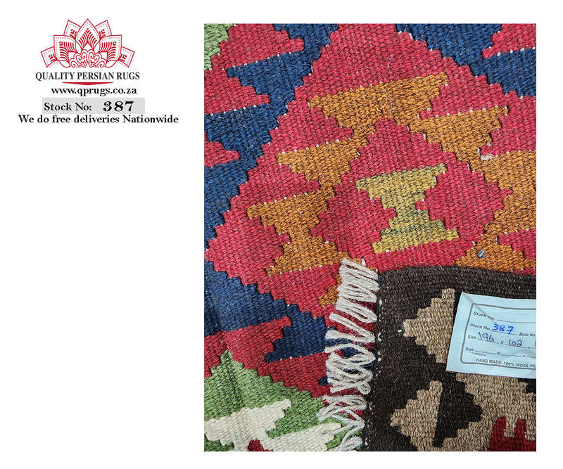 Gorgeous Afghan Maimana kilim 196 x 102 CM