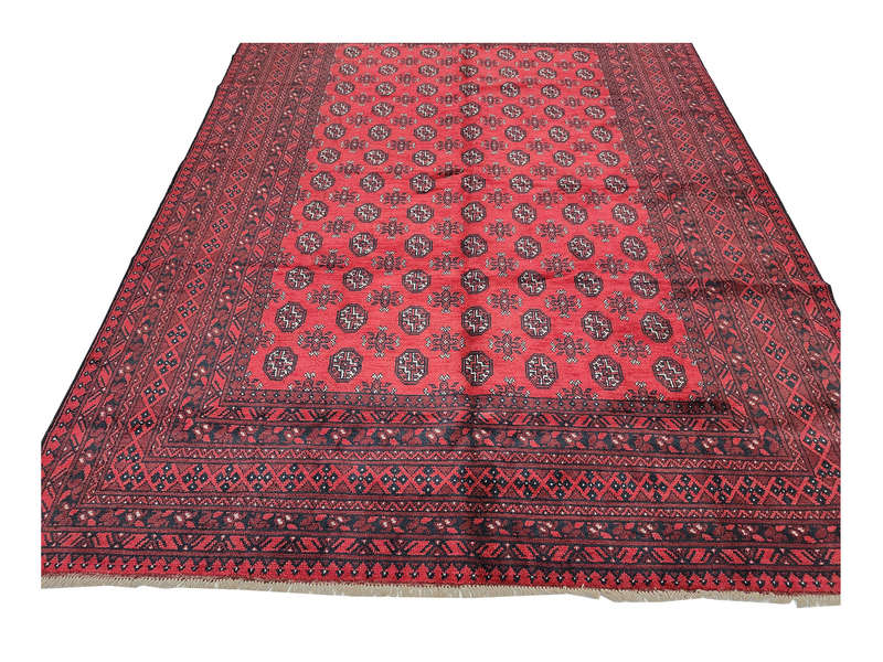Gorgeous Red Afghan Carpet 334 x 248 cm