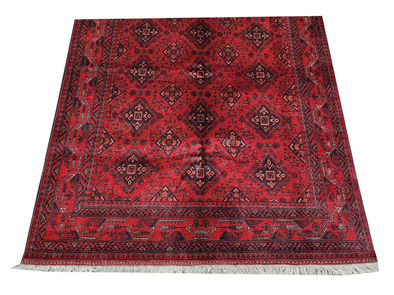 Incredible Afghan Turkman carpet 236 x 167 cm