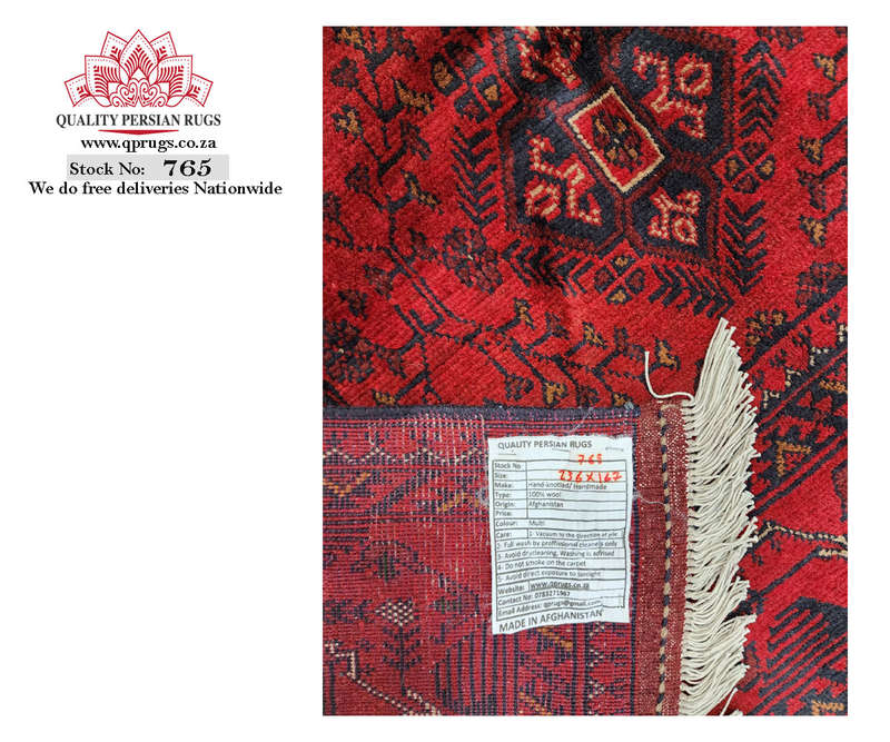 Incredible Afghan Turkman carpet 236 x 167 cm