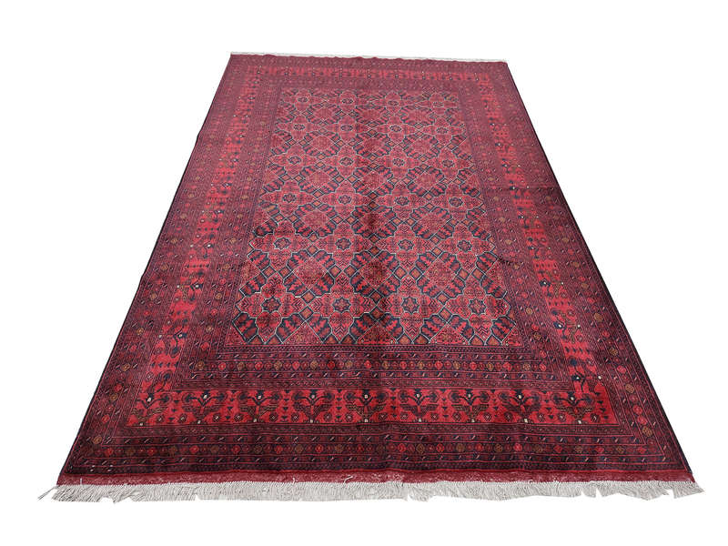 Incredible Afghan Turkman carpet 294 x 199 CM