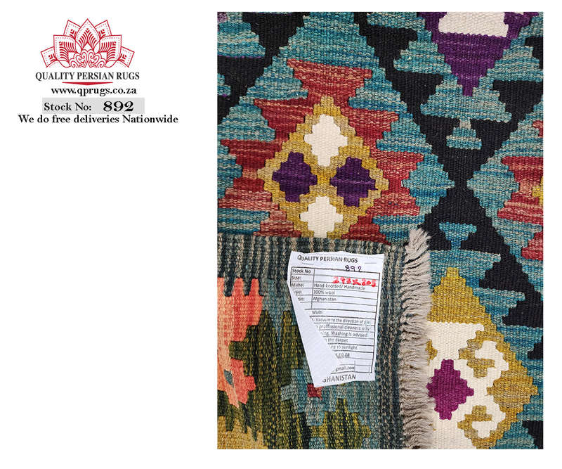 Incredible Afghan Maimana kilim 297 X 205 CM