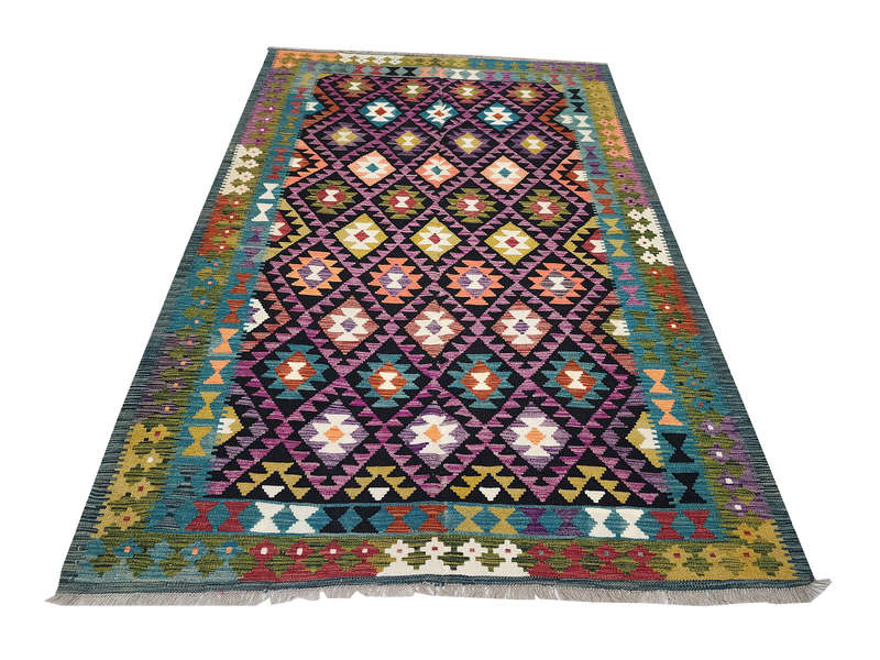 Incredible Afghan Maimana kilim 290 X 200 CM