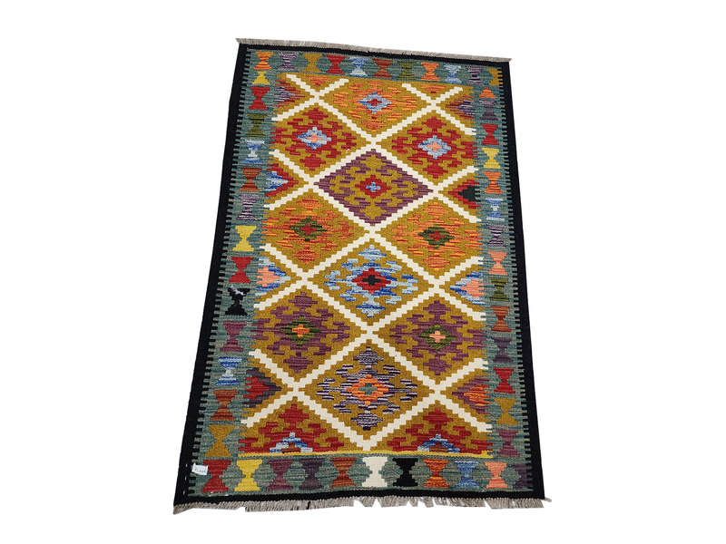 Gorgeous Afghan Maimana kilim 142 x 100 CM