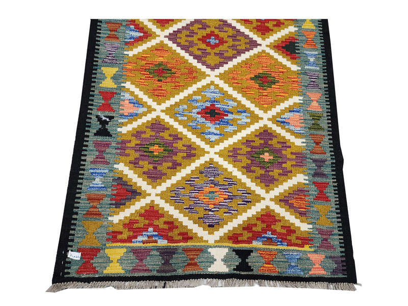 Gorgeous Afghan Maimana kilim 142 x 100 CM