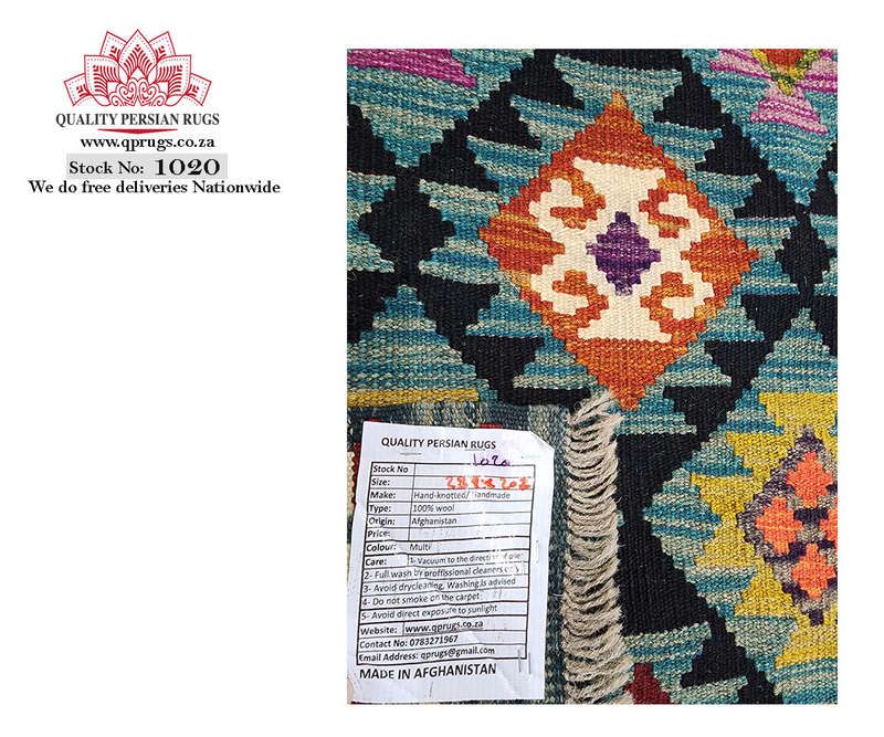 Gorgeous Afghan Maimana kilim 289 X 207 CM
