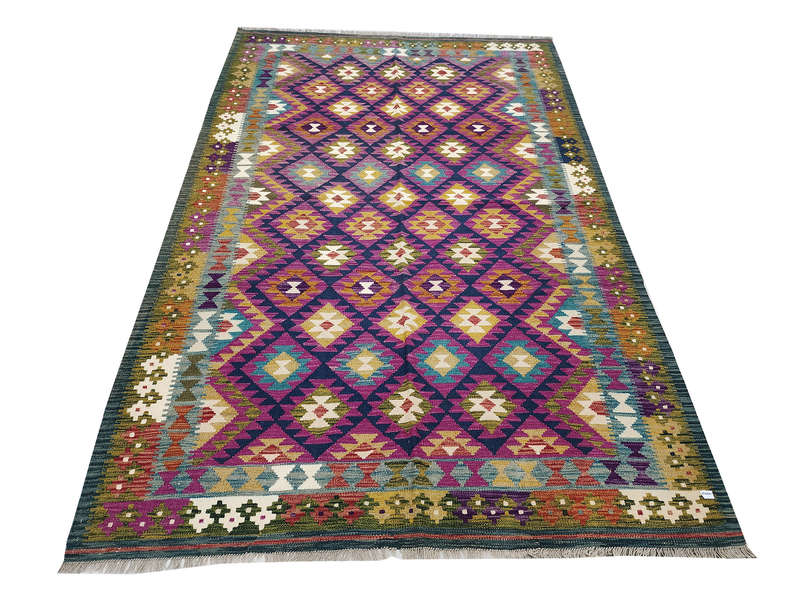 Gorgeous Afghan Maimana kilim 303 x 202 CM