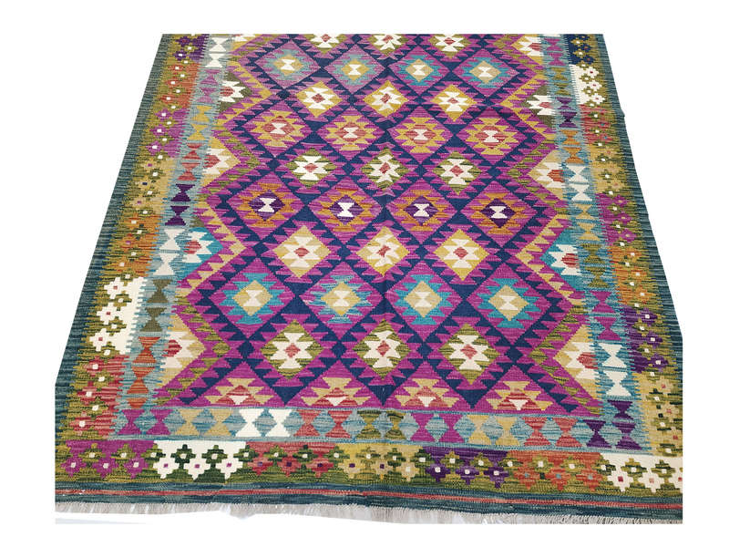 Gorgeous Afghan Maimana kilim 303 x 202 CM
