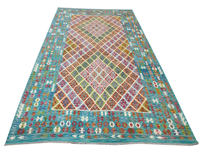 Gorgeous Afghan Choubi kilim 397 x 306 CM
