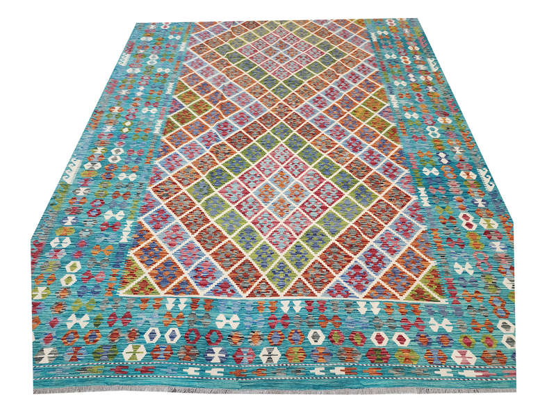 Gorgeous Afghan Choubi kilim 397 x 306 CM