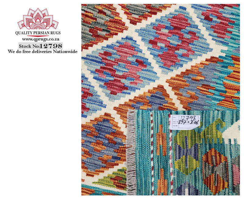 Gorgeous Afghan Choubi kilim 397 x 306 CM