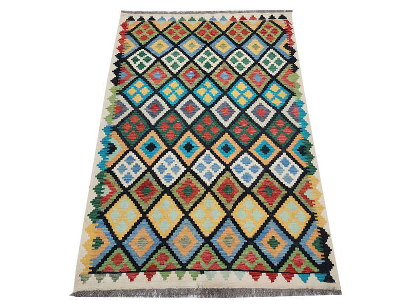 Fine Afghan Choubi kilim 200 X 150 CM