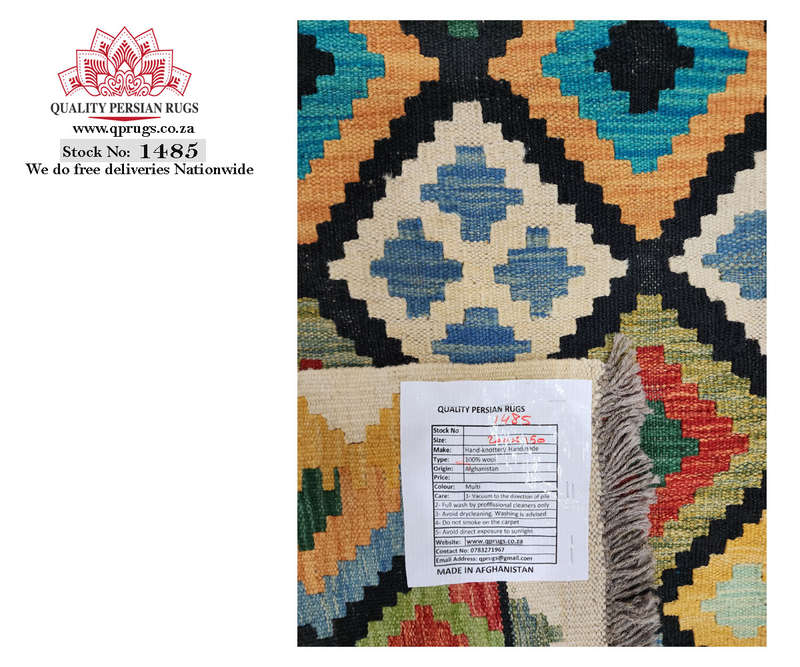 Fine Afghan Choubi kilim 200 X 150 CM