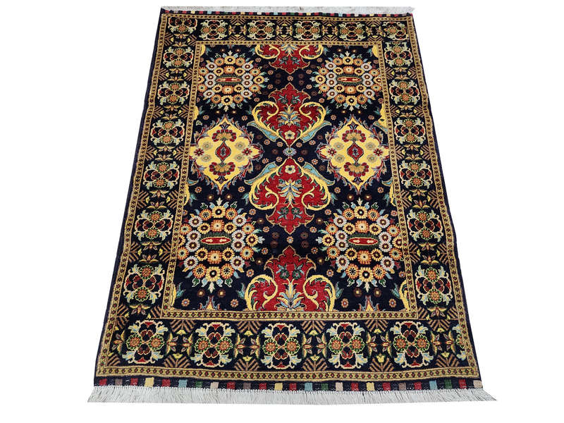 Rare Afghan Ariana Choubi Carpet  145 x 105 cm