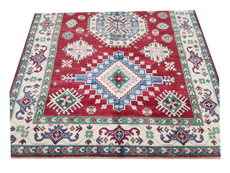 Fine Afghan Handmade Kazaq Carpet 283 x 199cm