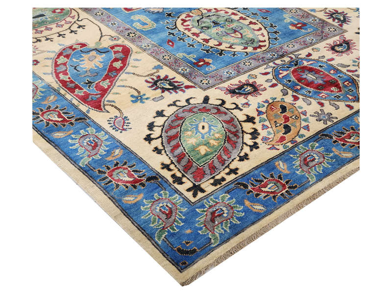 Stunning Blue Ariana Carpet 298 X 202 cm