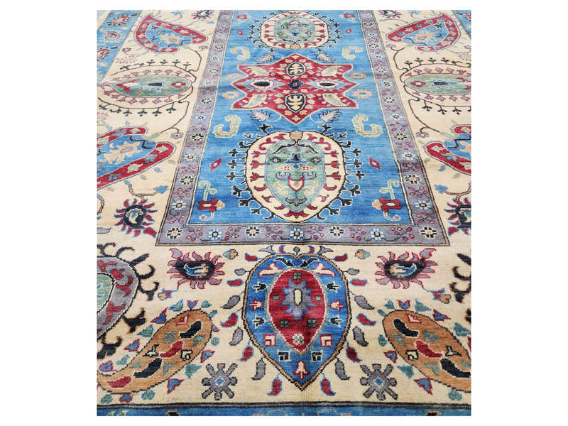 Stunning Blue Ariana Carpet 298 X 202 cm
