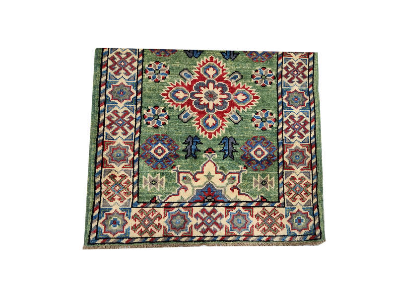 Gorgeous Handmade Kazaq Carpet 100 x 84cm