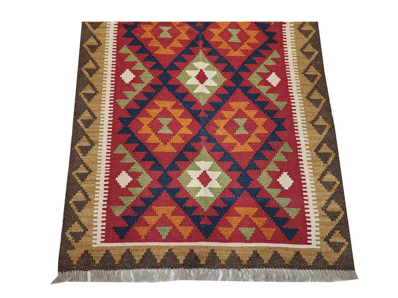 Fine Afghan Maimana kilim 200 x 105 CM