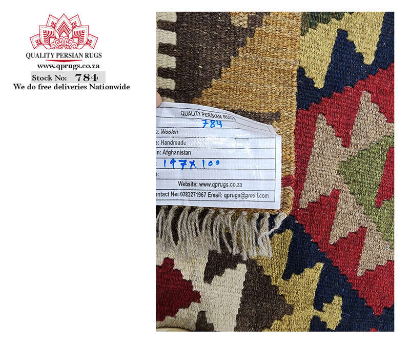 Fine Afghan Maimana kilim 197 x 100 CM