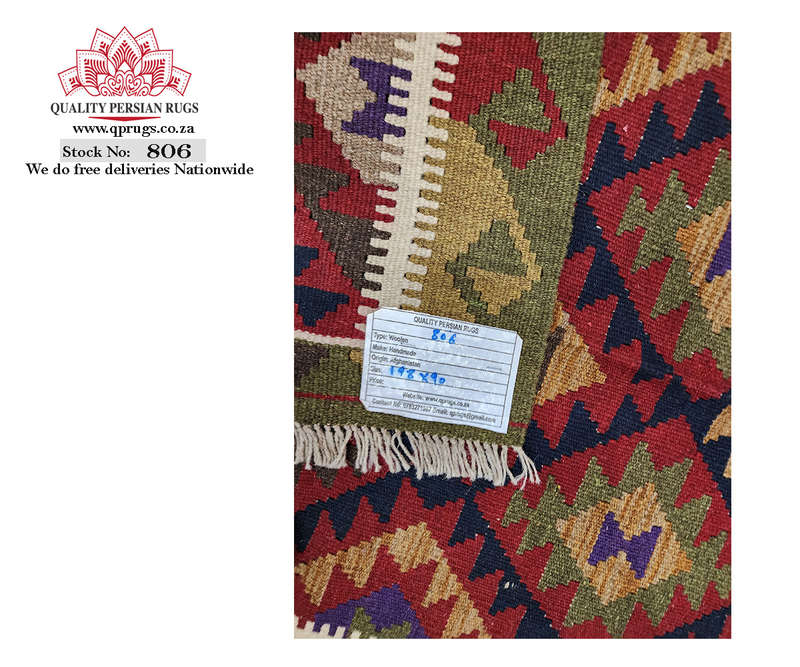 Beautiful Afghan Maimana kilim 198 x 90 CM