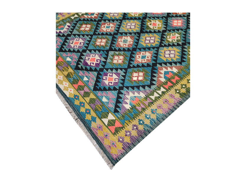 Gorgeous Afghan Maimana kilim 288 x 193 CM
