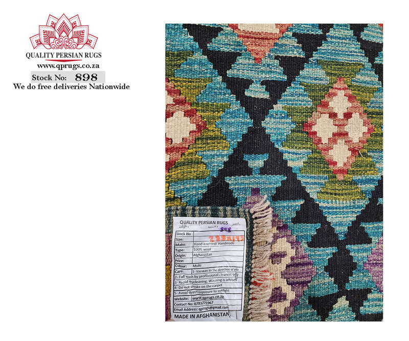Gorgeous Afghan Maimana kilim 288 x 193 CM