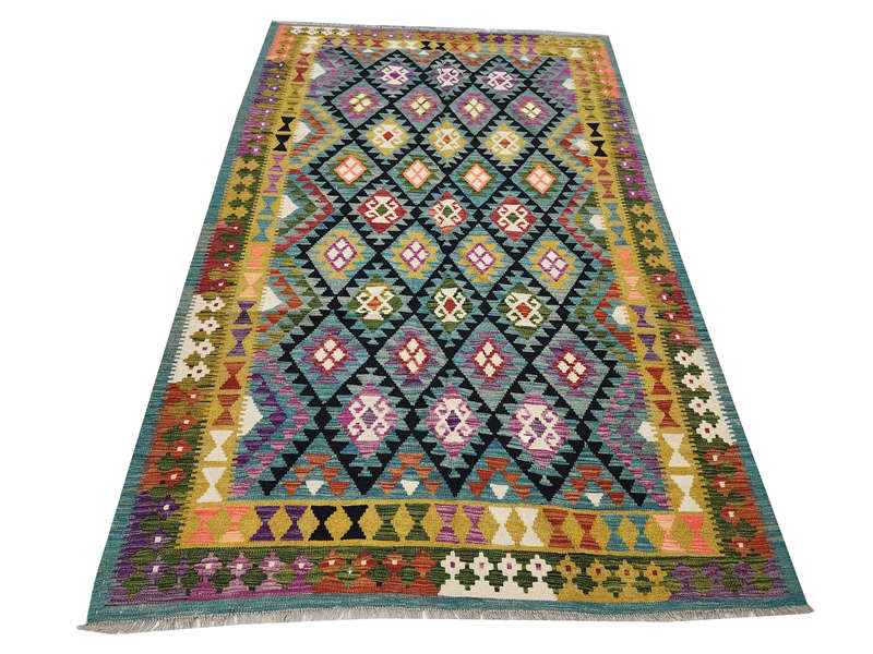 Fine Afghan Maimana kilim 292 x 204 CM