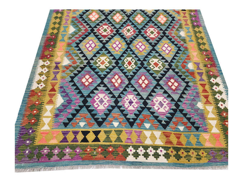 Fine Afghan Maimana kilim 292 x 204 CM