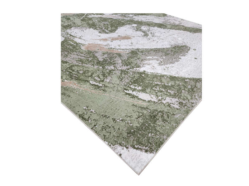 Turkish Green Machine Made Carpet 290 x 200 cm